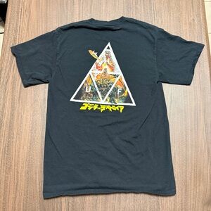 HUF x Godzilla Toho Angirus Limited Print 2020 Gojira Monster T-Shirt Medium